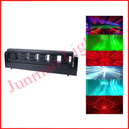 6 Head 1800MW RGB Colorful Moving Head Laser Light